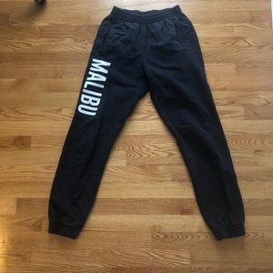 Rare navy blue Brandy Melville Sweatpants